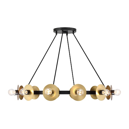 Designers Fountain Harmoni 12-Light Matte Black Modern Industrial Wagon Wheel Chandelier for Dining Rooms D313C-12CH-MB